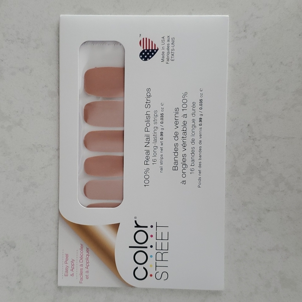 NEW Color Street Giza Sands press on nail color polish